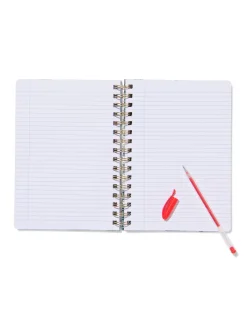 notitieboek A5 gelinieerd bloemen