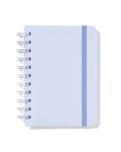 notitieboek A6 gelinieerd blauw