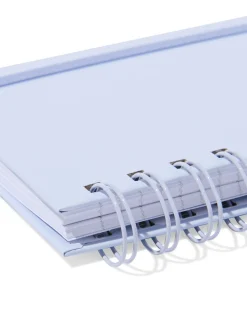 notitieboek A6 gelinieerd blauw
