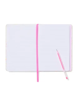 notitieboek A5 glitter