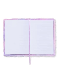 notitieboek A5 lijnen fluffy roze