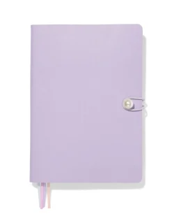 notitieboek 21.5x15.5cm gelinieerd immitatieleer