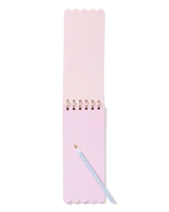 notitieboek 20.6x8.5cm roze