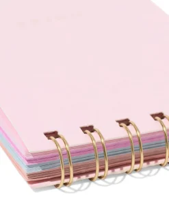 notitieboek 20.6x8.5cm roze