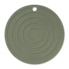 onderzetter ⌀19cm siliconen groen