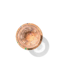 onderzetters Ø 9.5 cm kurk recycled terrazzo - 4 stuks