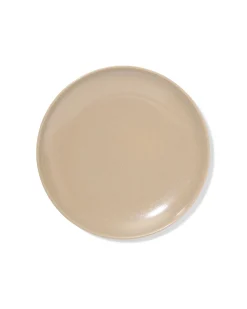 ontbijtbord Ø21cm Puur aardewerk beige