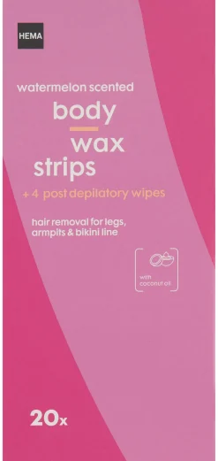 ontharingsstrips body wax - 20 stuks