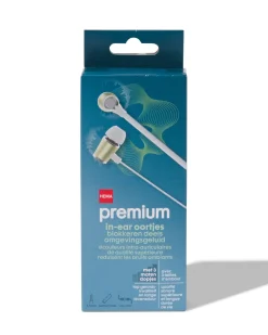 oortelefoon in-ear premium mint