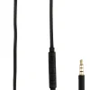 oortelefoon in-ear premium zwart