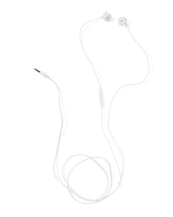 oortjes half in-ear premium wit