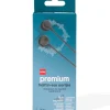 oortjes half in-ear premium zwart