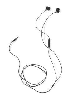 oortjes half in-ear premium zwart