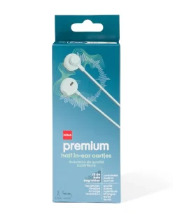 oortjes half in-ear premium mint