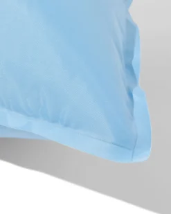 opblaasbaar kussen 30x9cm blauw
