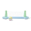 opblaasbaar volleybalnet 266.5x77x85cm met bal Ø34cm