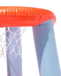 opblaasbare basketbalring Ø70x56cm met bal Ø15cm