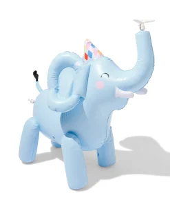 opblaasbare olifant met roterende watersproeier 103x65x104cm