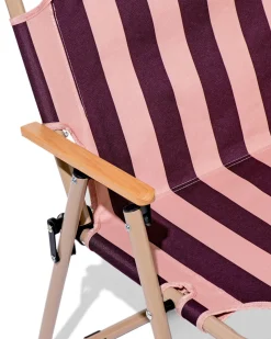 opvouwbaar 2-zits bankje 140x70cm strepen