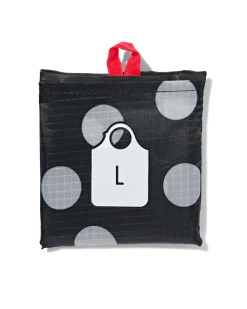 opvouwbare boodschappentas 48x43 zwart