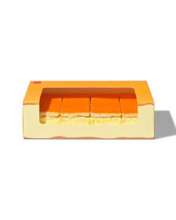 oranje tompouce 4 stuks
