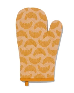 ovenwant - katoen - okergeel croissant