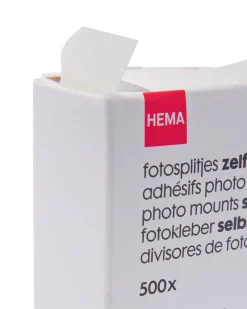 500-pak fotosplitjes zelfklevend