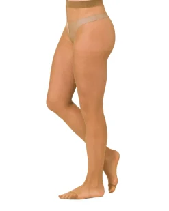 panty's mat halfdoorschijnend 20denier - 4 stuks beige