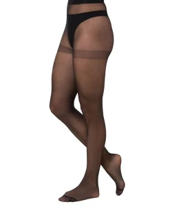 panty's mat halfdoorschijnend 20 denier - 4 stuks zwart