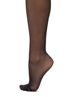 panty's mat halfdoorschijnend 20 denier - 4 stuks zwart