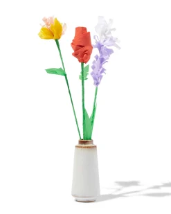 papieren bloemen knutselset