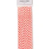 papieren rietjes hartjes - 20 stuks