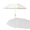 parasol ⌀100cm UV 80 strepen beige