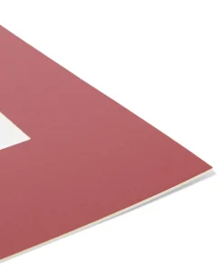 passe-partout A4 21x29.7cm papier rood