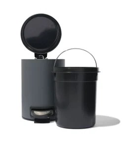 pedaalemmer 3L donkergrijs