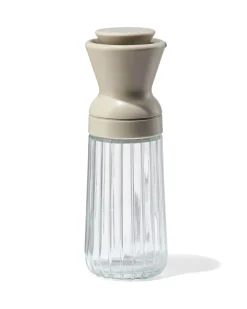 peper- of zoutmolen glas 18cm