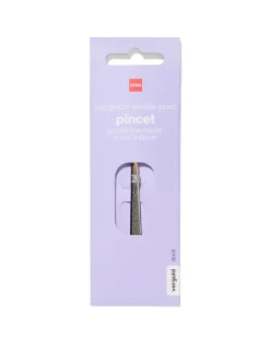pincet met vergulde smalle punt