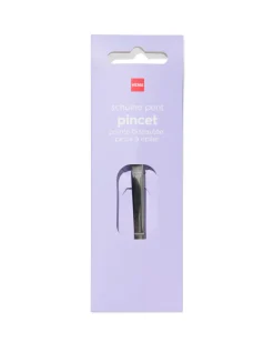 pincet schuine punt rvs