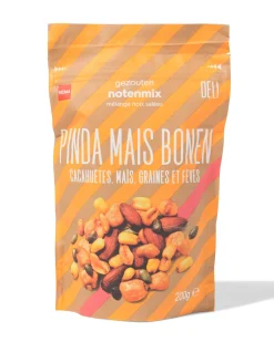 pinda maïs bonenmix 200g