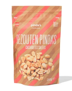pinda's gebrand gezouten 200g