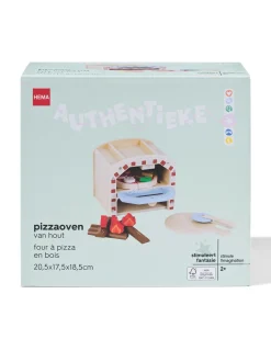 pizzaoven 21x20x19cm hout