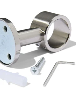 plafondsteun 6cm voor roede 29mm rvs