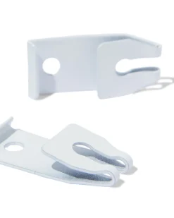 plafondsteunen voor U-rail wit - 5 stuks