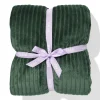 plaid 130x150cm sherpa blauwgroen