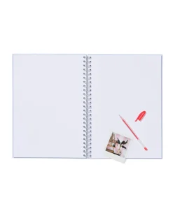 plakboek 33x25cm blauw