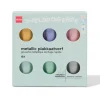 plakkaatverf metallic - 6 stuks
