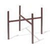 plantenstandaard ⌀17.4x13.7cm metaal taupe