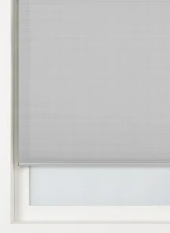 plisse dubbel lichtdoorlatend gekleurde achterzijde wit - HEMA