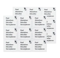 poster tabs - 21x25mm - 18 stuks