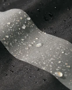 regenbroek voor kinderen lichtgewicht waterdicht zwart